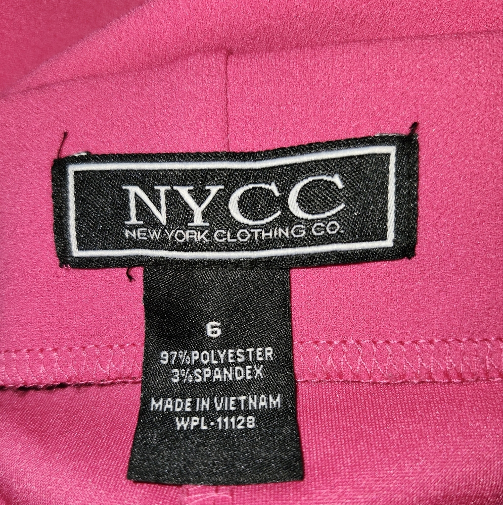 NYCC Pink Women's Straight Leg Pants - Picture 5 of 5